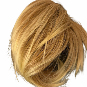 NWT Clip in pony tail 8” multi color light brown /blonde.